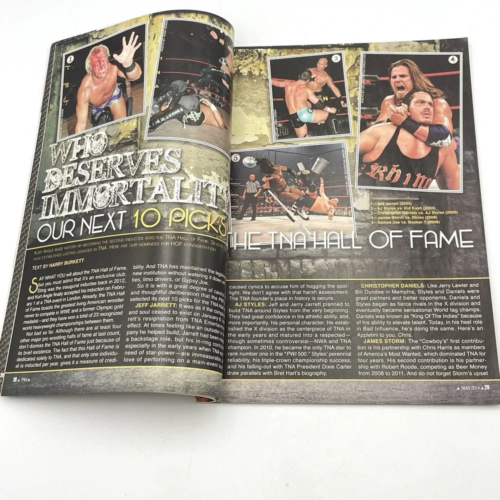 Pro Wrestling Illustrated May 2014 Undertaker WrestleMania WWE PWI Magazine